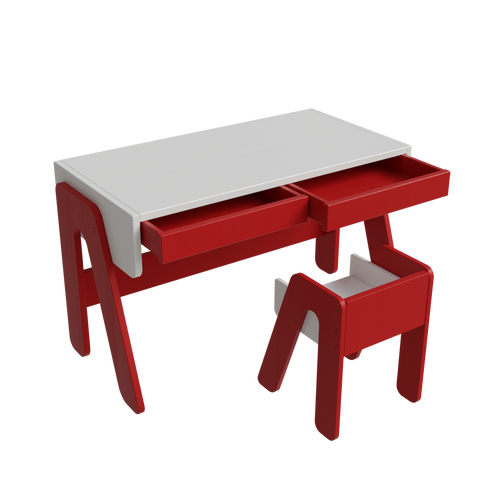 William Kids Study Table with Chair by Riyan Luxiwood