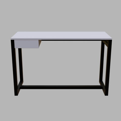 Edlin Study Table in White Color by Riyan Luxiwood