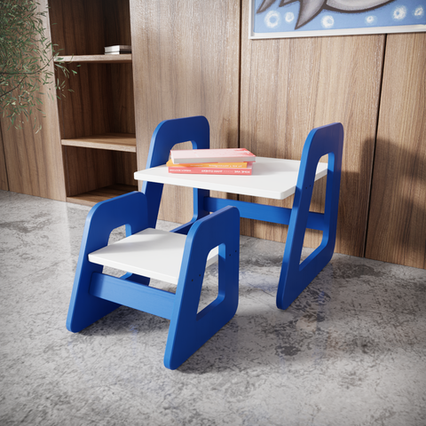 Jerry Kids Study Table with Chair by Riyan Luxiwood