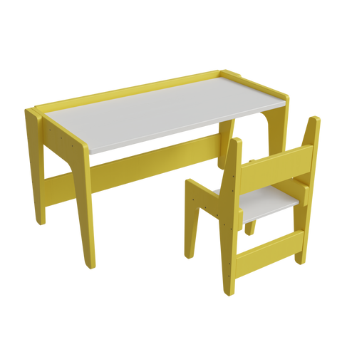 Berbery Kids Study Table with Chair by Riyan Luxiwood