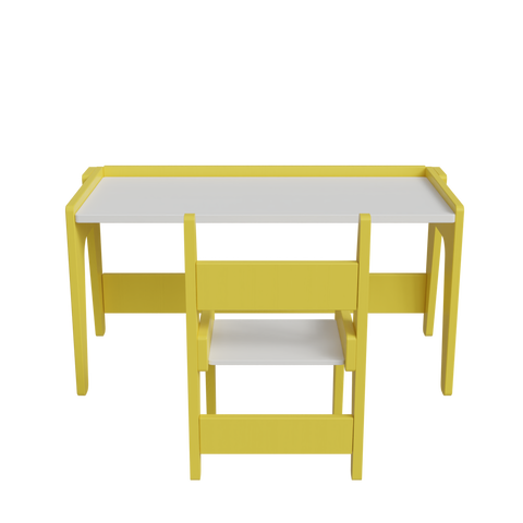 Berbery Kids Study Table with Chair by Riyan Luxiwood