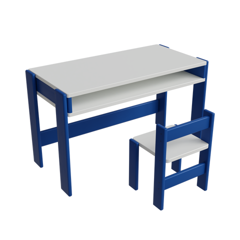 Neon Kids Study Table with Chair by Riyan Luxiwood