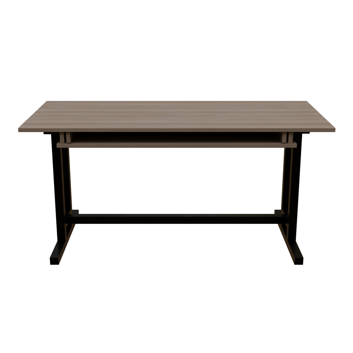 Zinnia Computer Table with Keyboard Tray by Riyan Luxiwood.