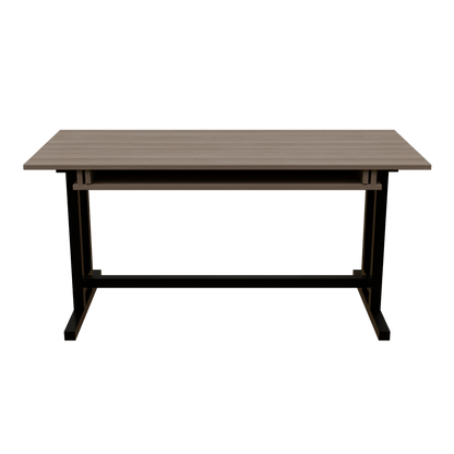 Zinnia Computer Table with Keyboard Tray by Riyan Luxiwood.