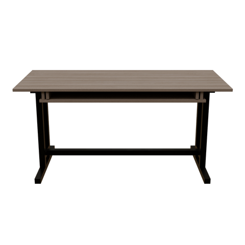 Zinnia Study Table with Keyboard Tray by Riyan Luxiwood.