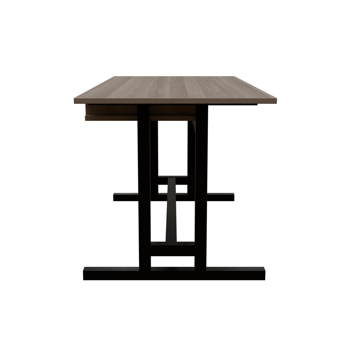 Zinnia Computer Table with Keyboard Tray by Riyan Luxiwood.