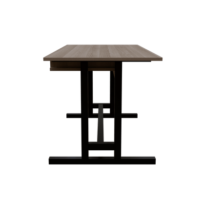 Zinnia Computer Table with Keyboard Tray by Riyan Luxiwood.