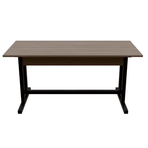 Zinnia Study Table with Keyboard Tray by Riyan Luxiwood.