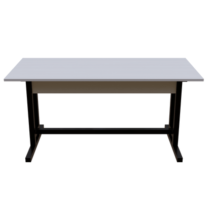 Zinnia Computer Table with Keyboard Tray by Riyan Luxiwood.