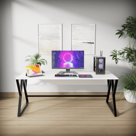Daffodil Study Table (Size: 150CMx60CMx75CM)