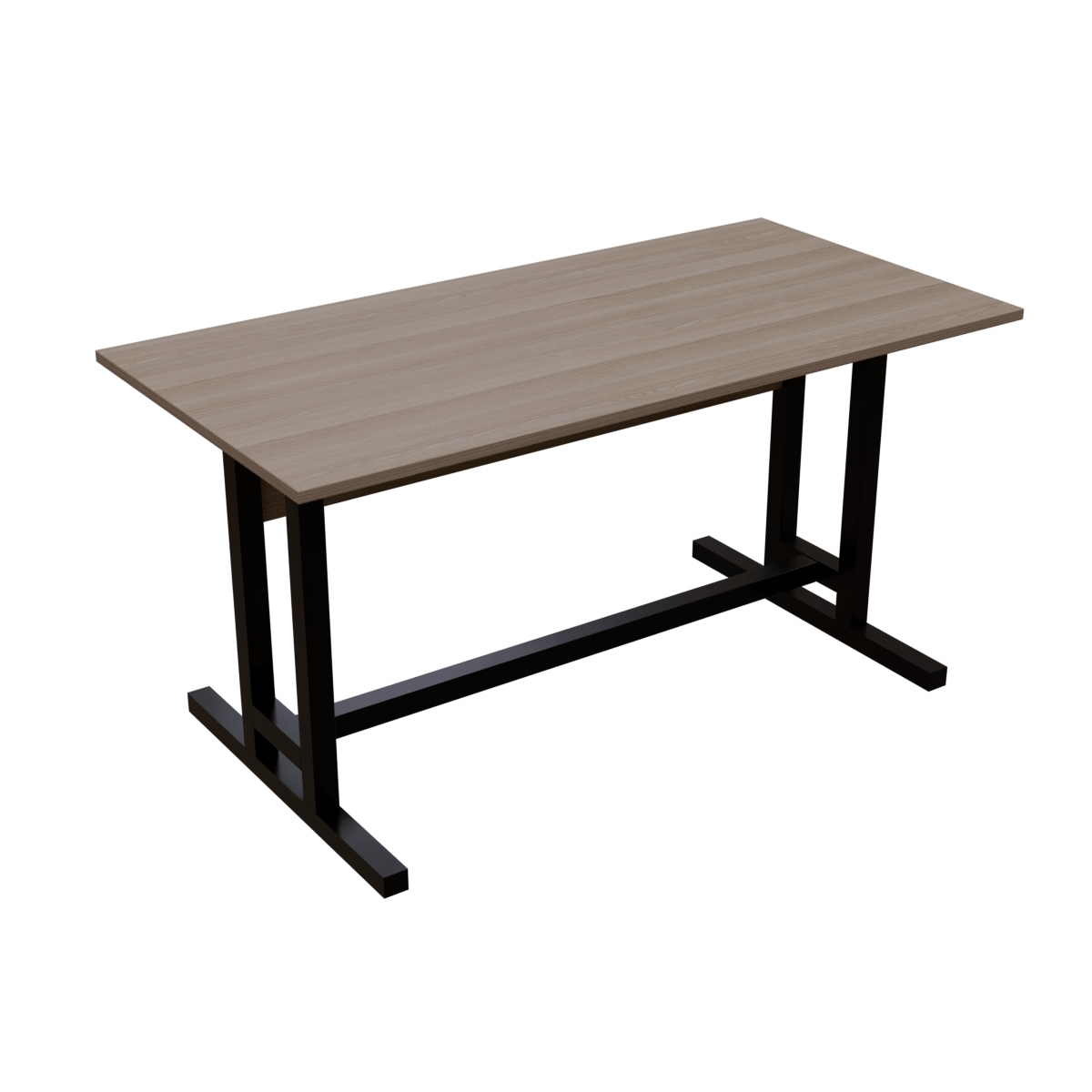 Clover Computer Table by Riyan Luxiwood.