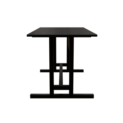 Clover Computer Table by Riyan Luxiwood.