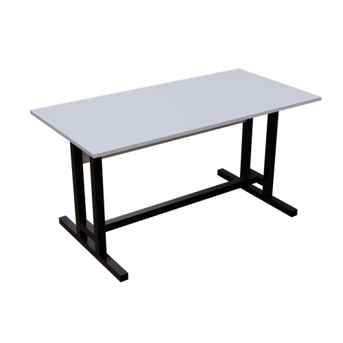 Clover Computer Table by Riyan Luxiwood.