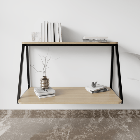 Lucida Wall Mounted Desk by Riyan Luxiwood.