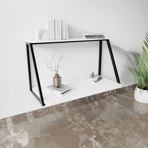 Lucida Wall Mounted Desk by Riyan Luxiwood.