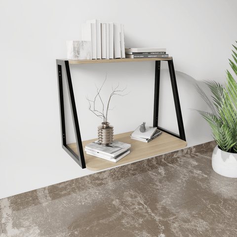 Lucida Wall Mounted Desk by Riyan Luxiwood.