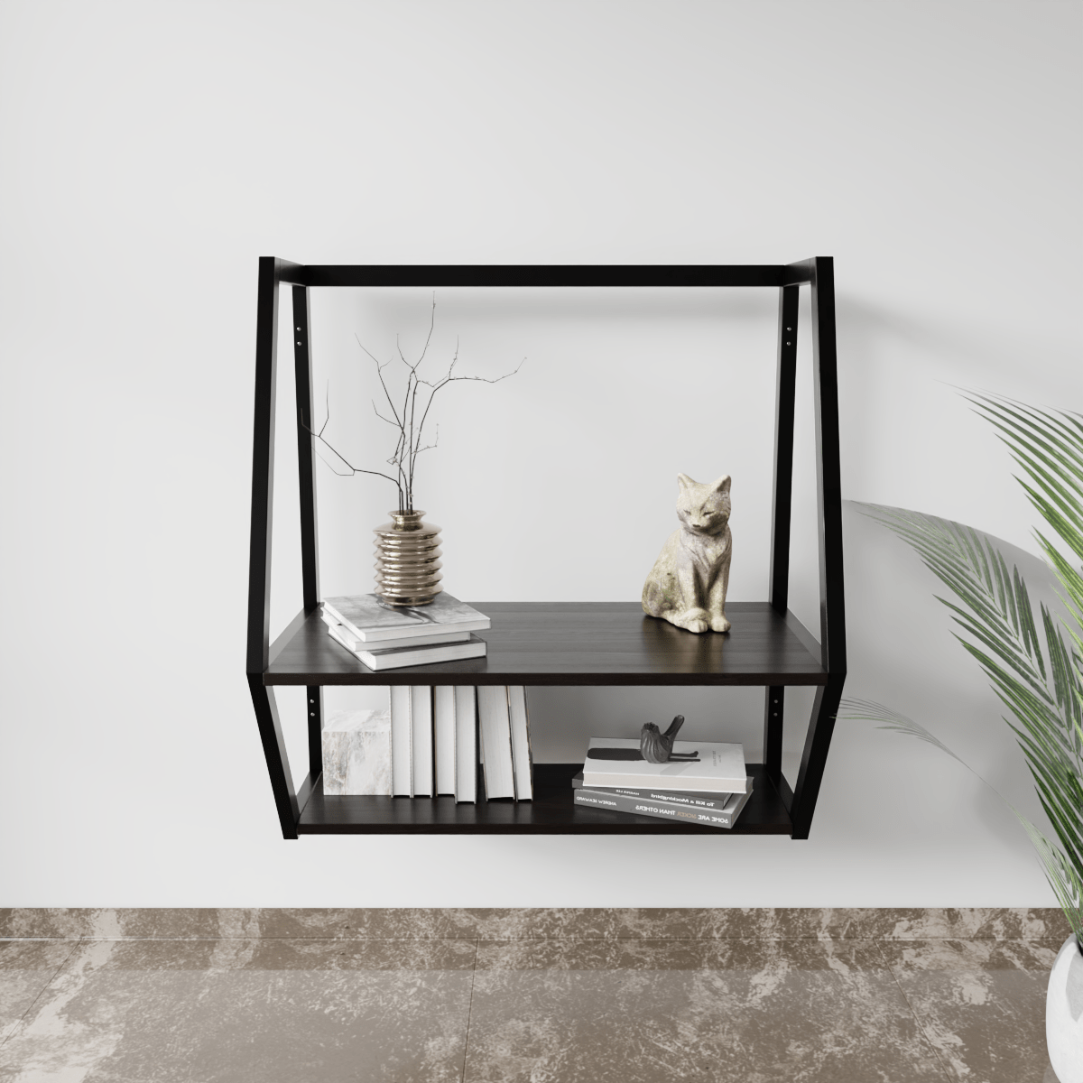 Berlin Wall Mounted Desk by Riyan Luxiwood.