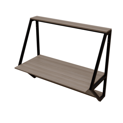 Badonia Wall Mounted Desk by Riyan Luxiwood.