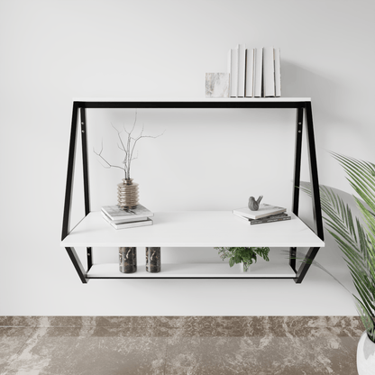 Badonia Wall Mounted Desk by Riyan Luxiwood.