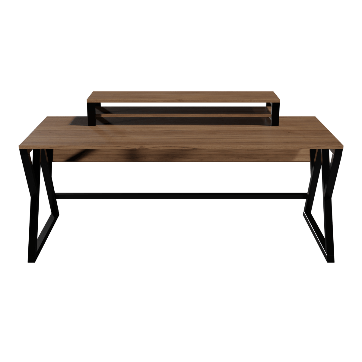Daffodil Study Table With Monitor Raiser By Riyan Luxiwood.