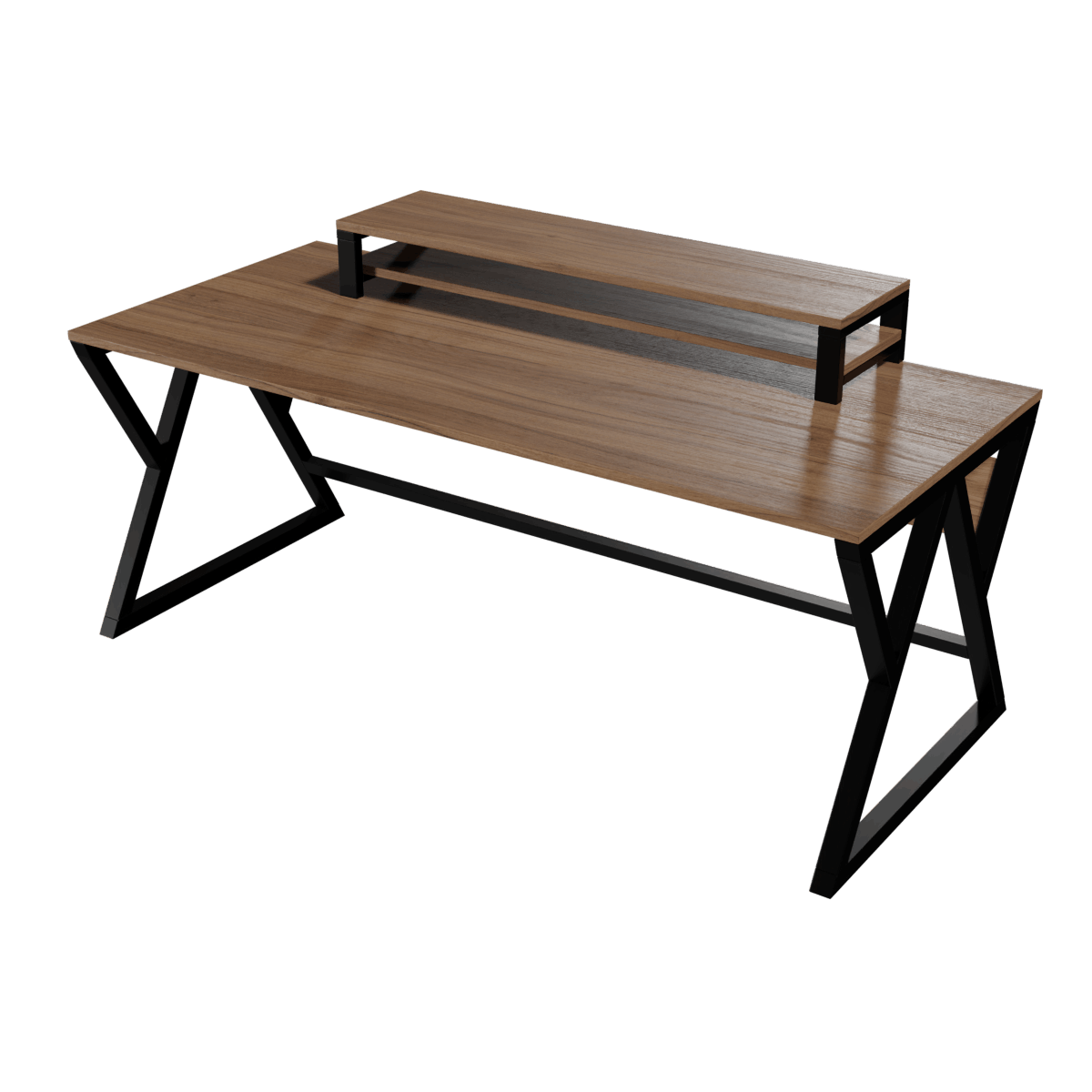 Daffodil Study Table With Monitor Raiser By Riyan Luxiwood.