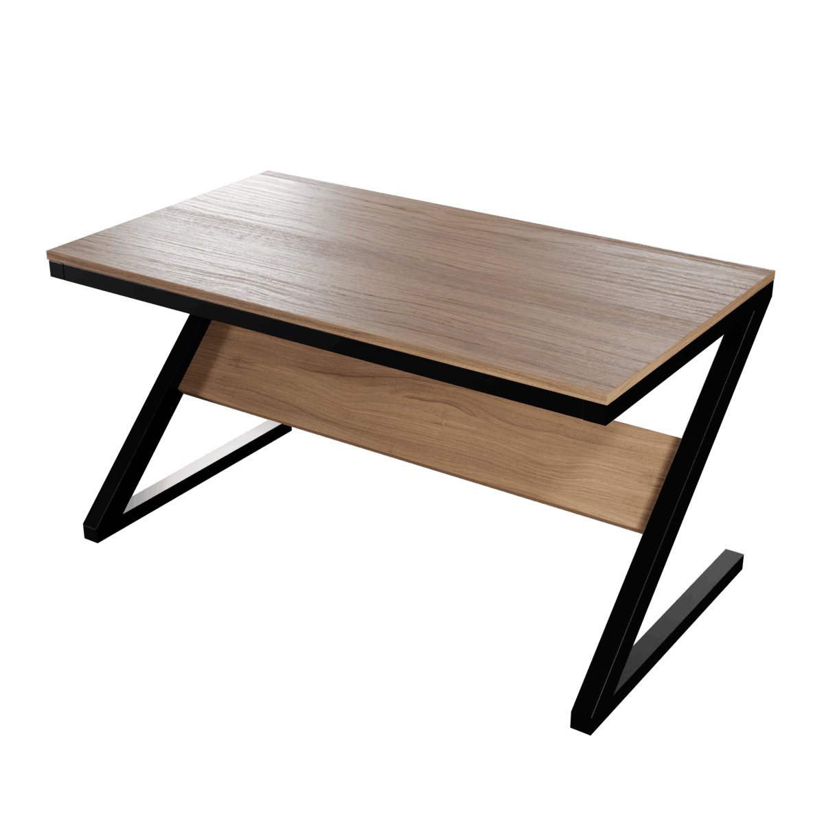 Z Type Computer Table by Riyan Luxiwood