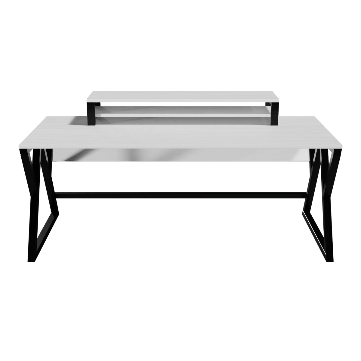 Daffodil Study Table With Monitor Raiser By Riyan Luxiwood.