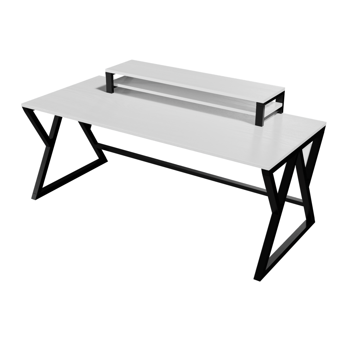 Daffodil Study Table With Monitor Raiser By Riyan Luxiwood.