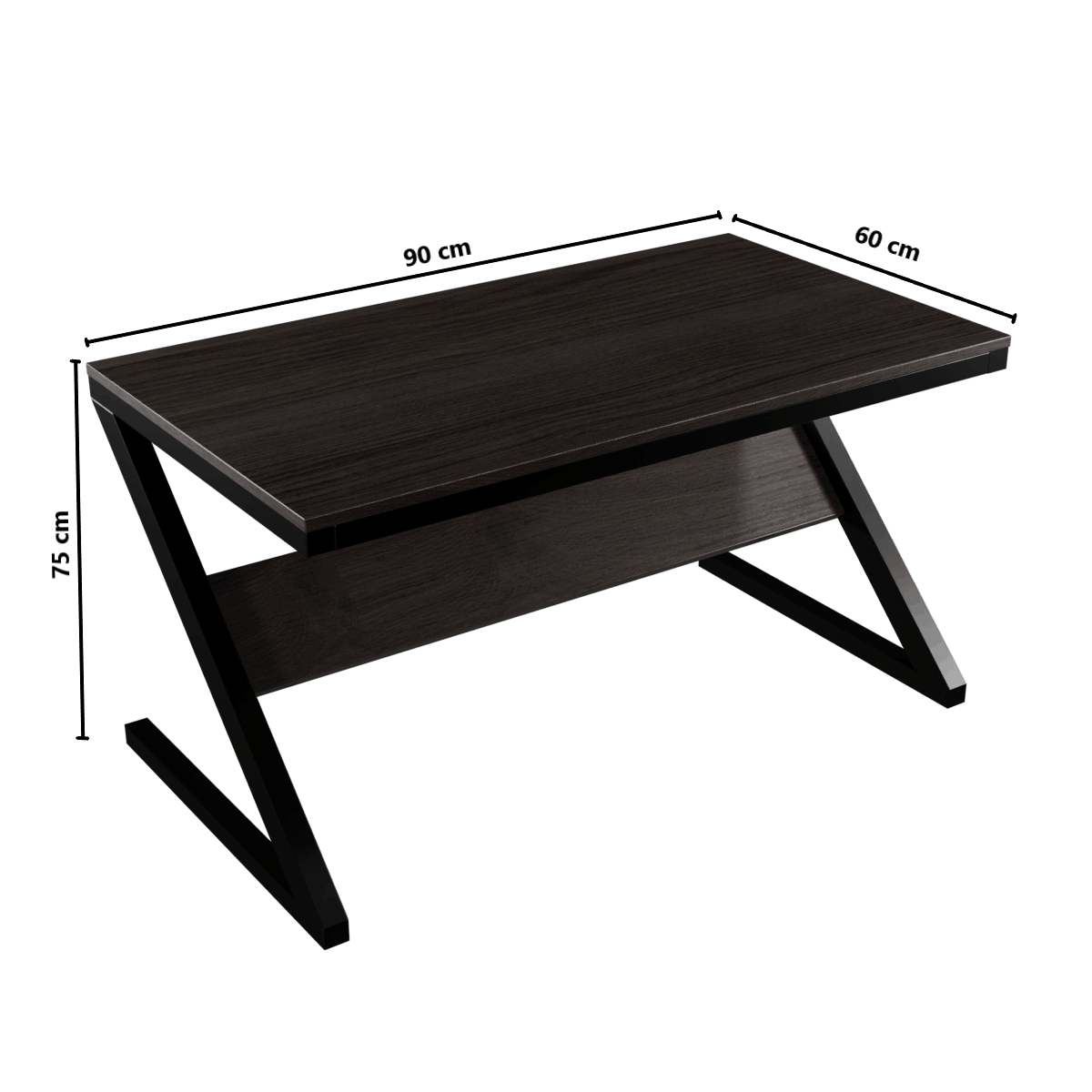 Z Type Computer Table by Riyan Luxiwood