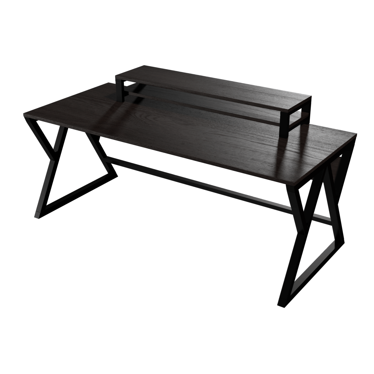 Daffodil Study Table With Monitor Raiser By Riyan Luxiwood.