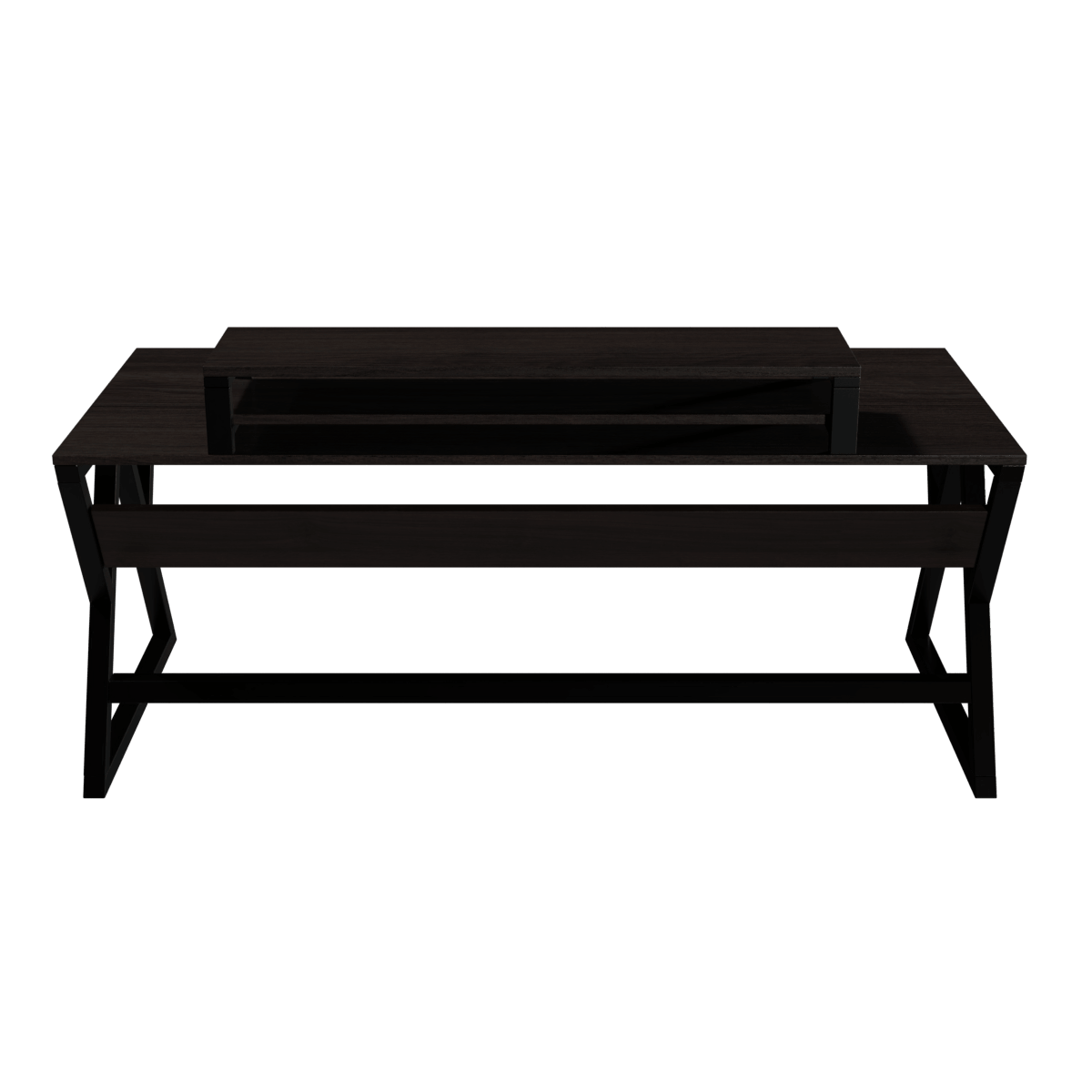 Daffodil Study Table With Monitor Raiser By Riyan Luxiwood.