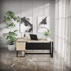 Hunter L Shaped Executive Desk by Riyan Luxiwood