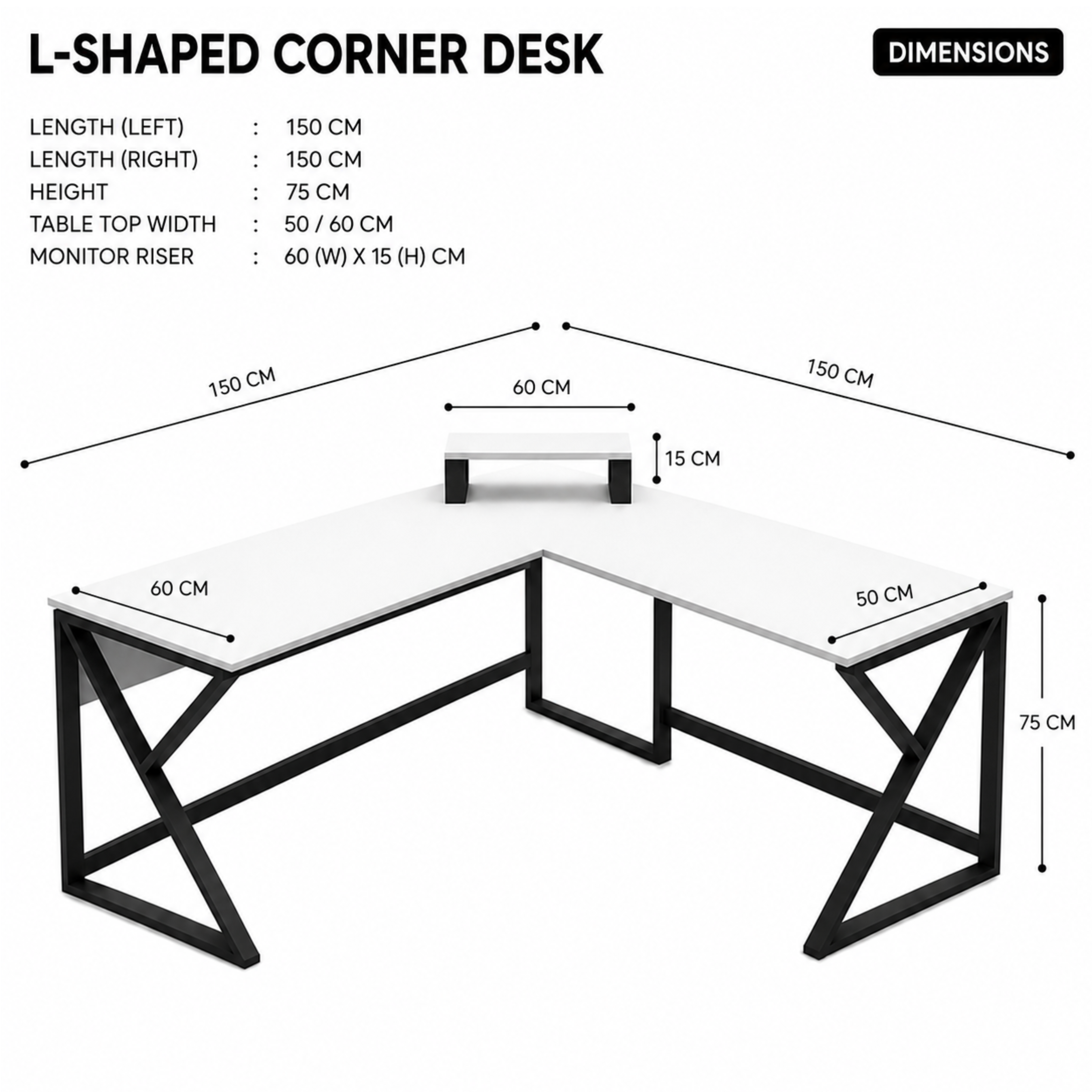 Fabio Study Table By Riyan Luxiwood