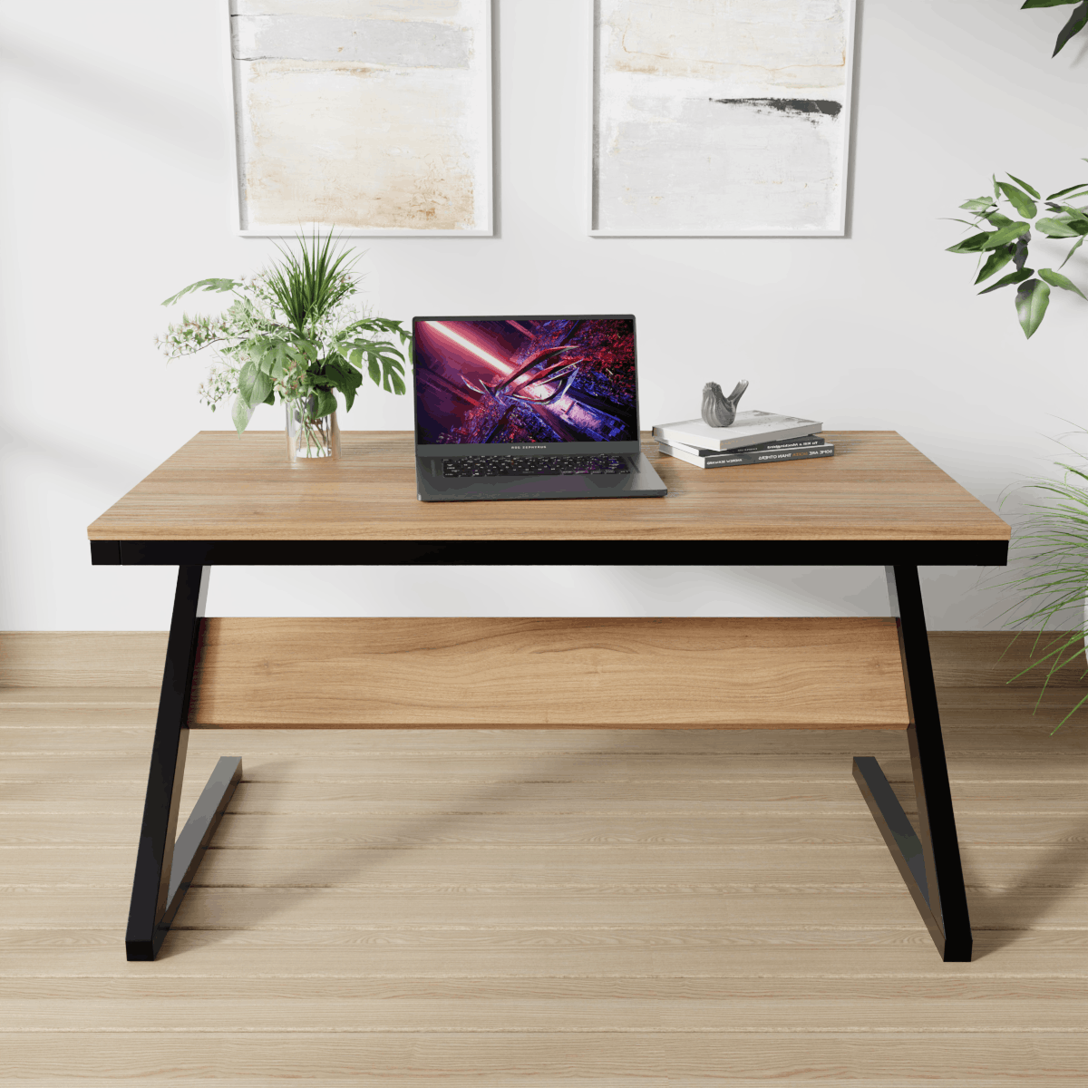 Z Type Computer Table by Riyan Luxiwood