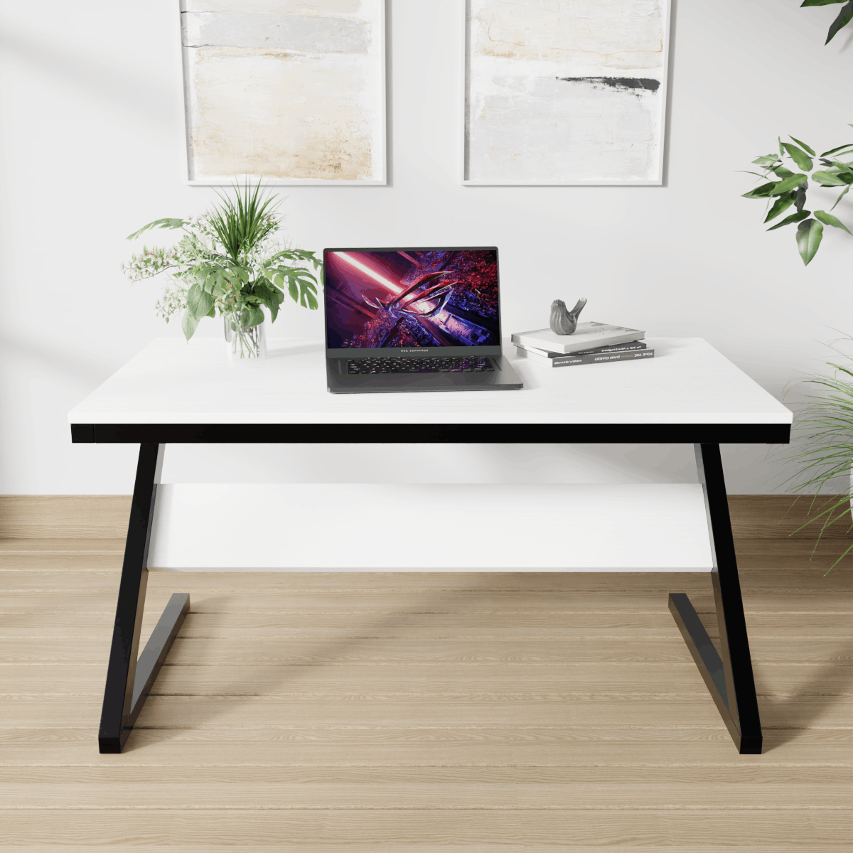 Z Type Computer Table by Riyan Luxiwood