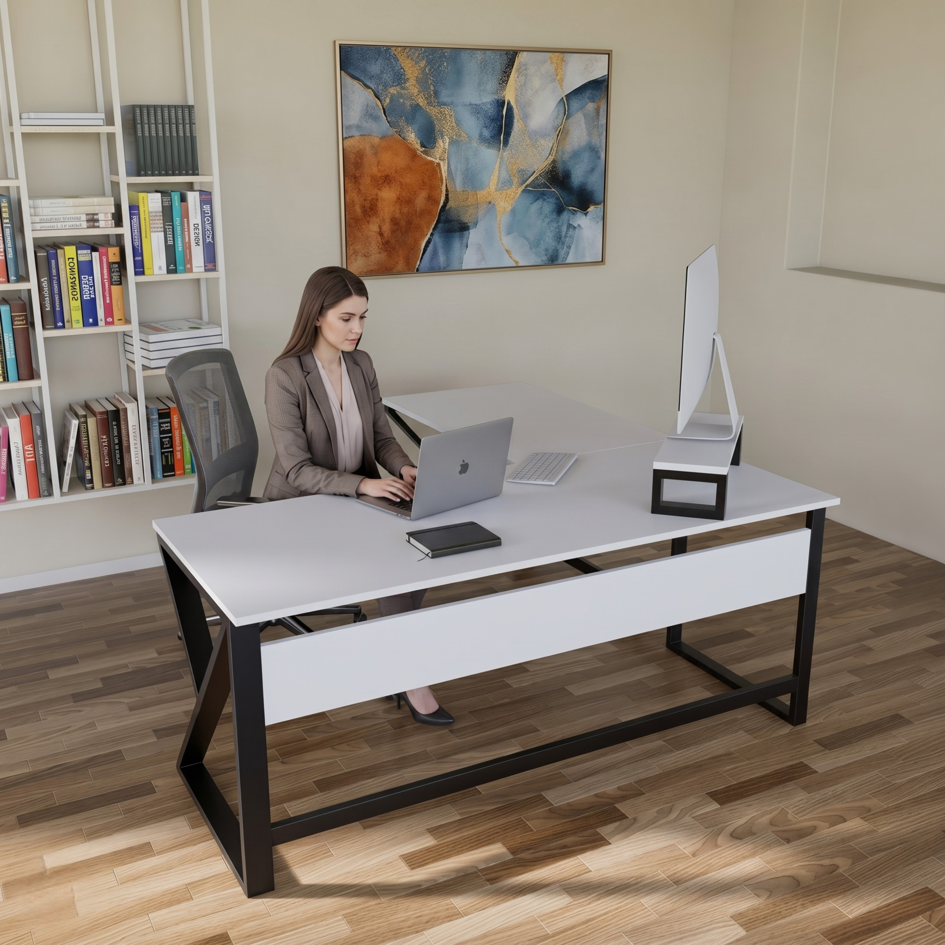 Fabio Study Table By Riyan Luxiwood