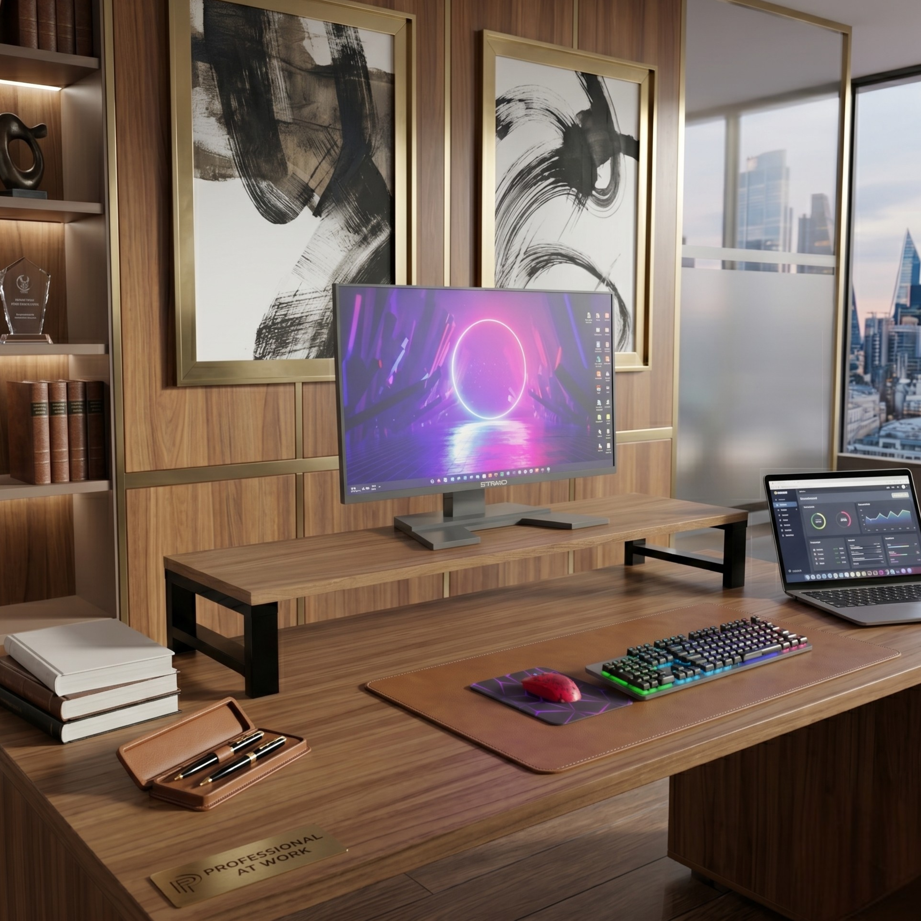 Monitor Raiser By Riyan Luxiwood.