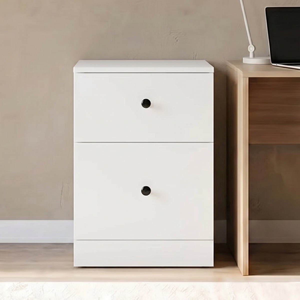 Chest of 2 Drawers by Riyan Luxiwood.