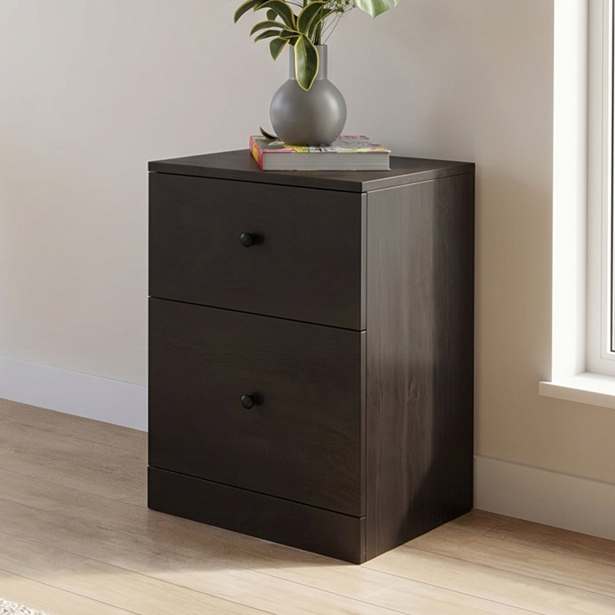 Chest of 2 Drawers by Riyan Luxiwood.