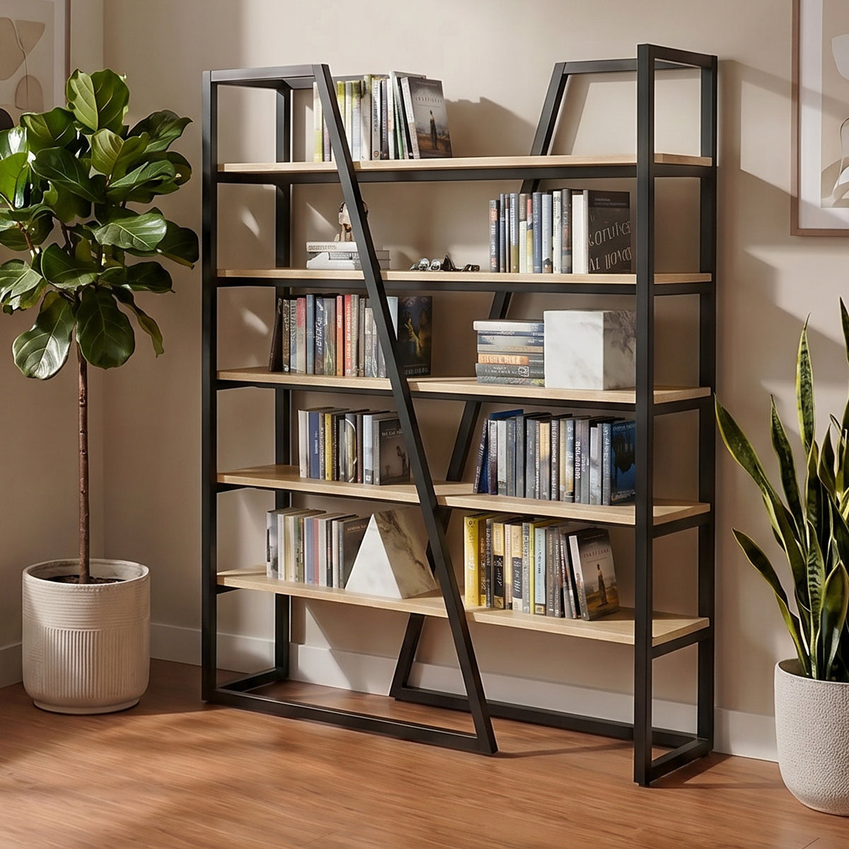 Johny Book Shelf by Riyan Luxiwood.