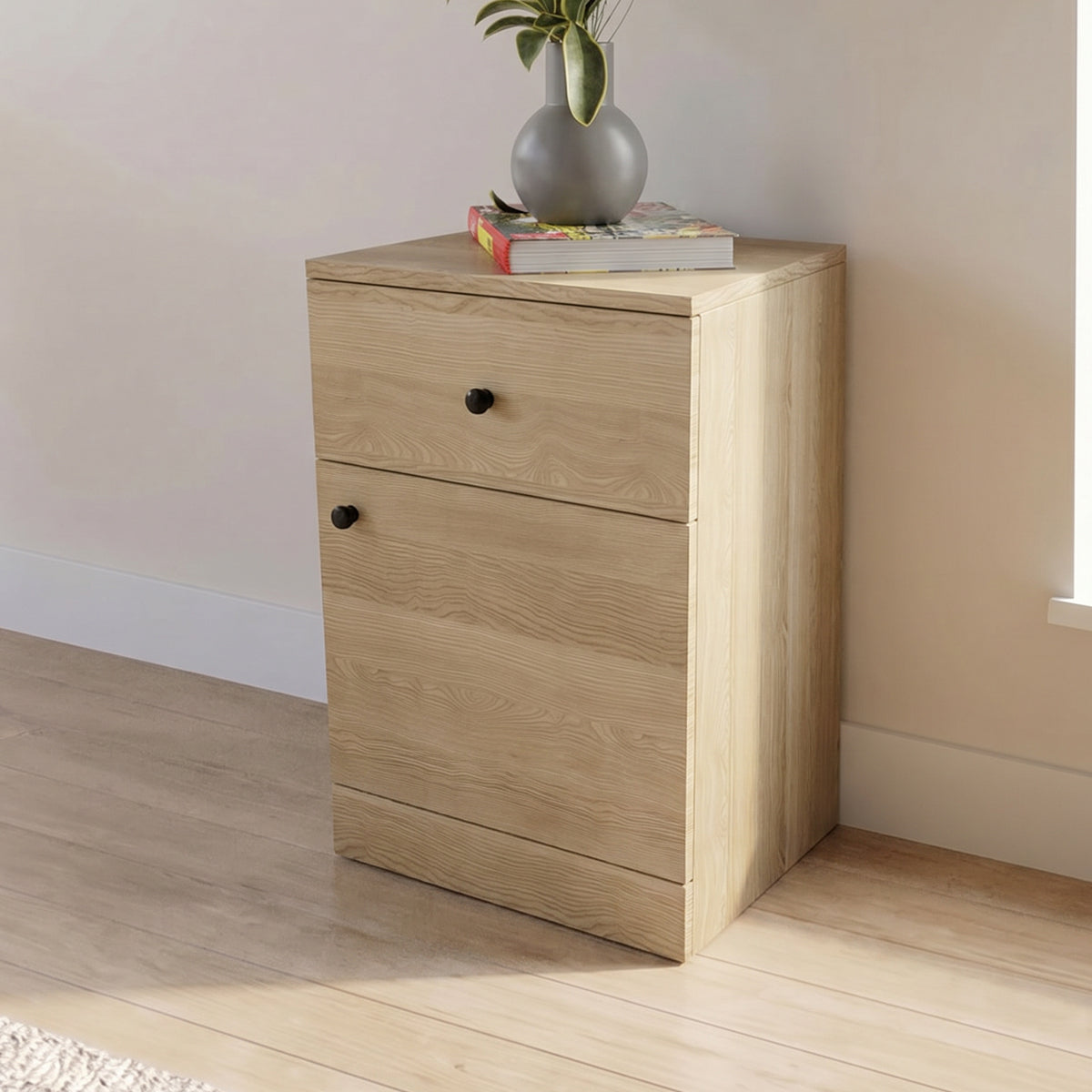 Chest of Drawer With Storage By Riyan Luxiwood.