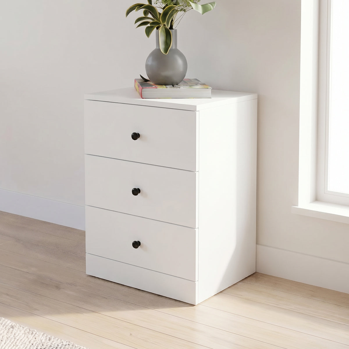 Chest of 3 Drawers by Riyan Luxiwood.