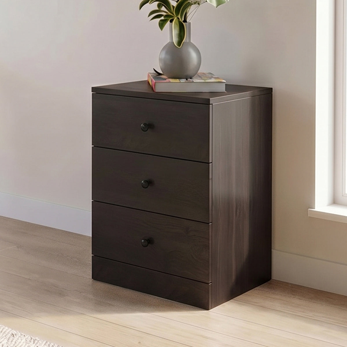 Chest of 3 Drawers by Riyan Luxiwood.