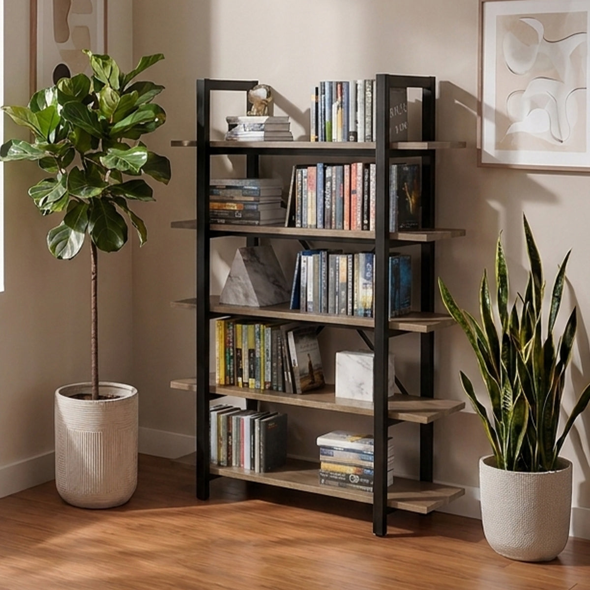 Dexter Book Shelf by Riyan Luxiwood.