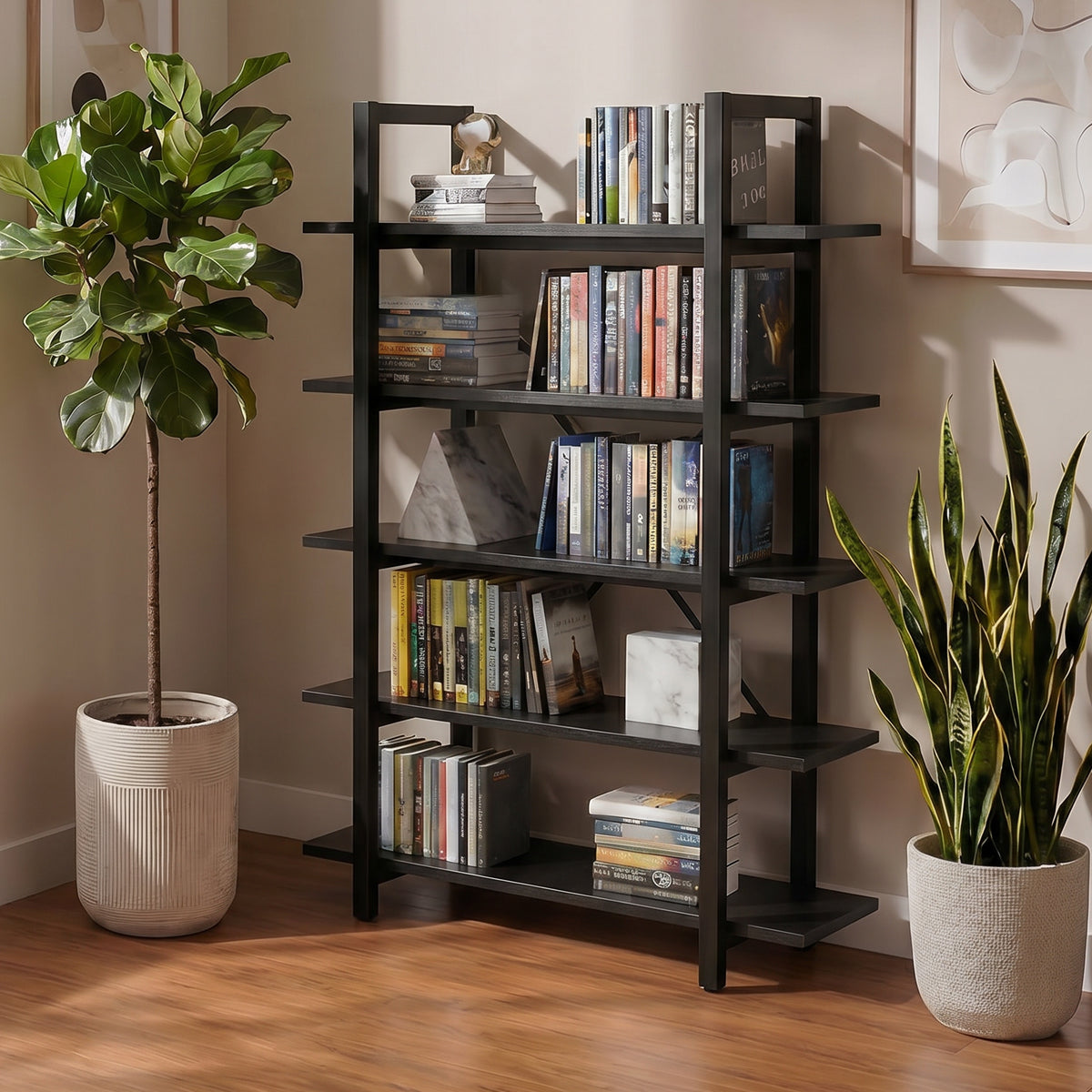 Dexter Book Shelf by Riyan Luxiwood.