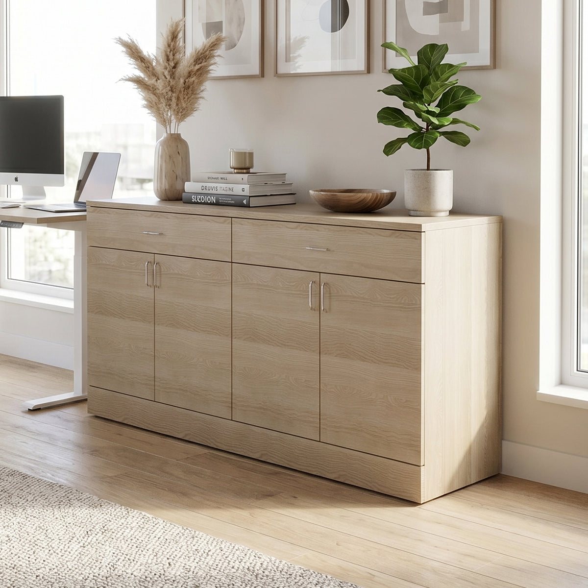 File Cabinet with Drawers by Riyan Luxiwood.