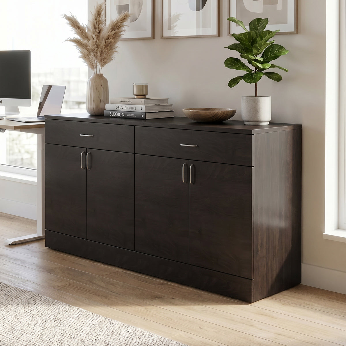 File Cabinet with Drawers by Riyan Luxiwood.