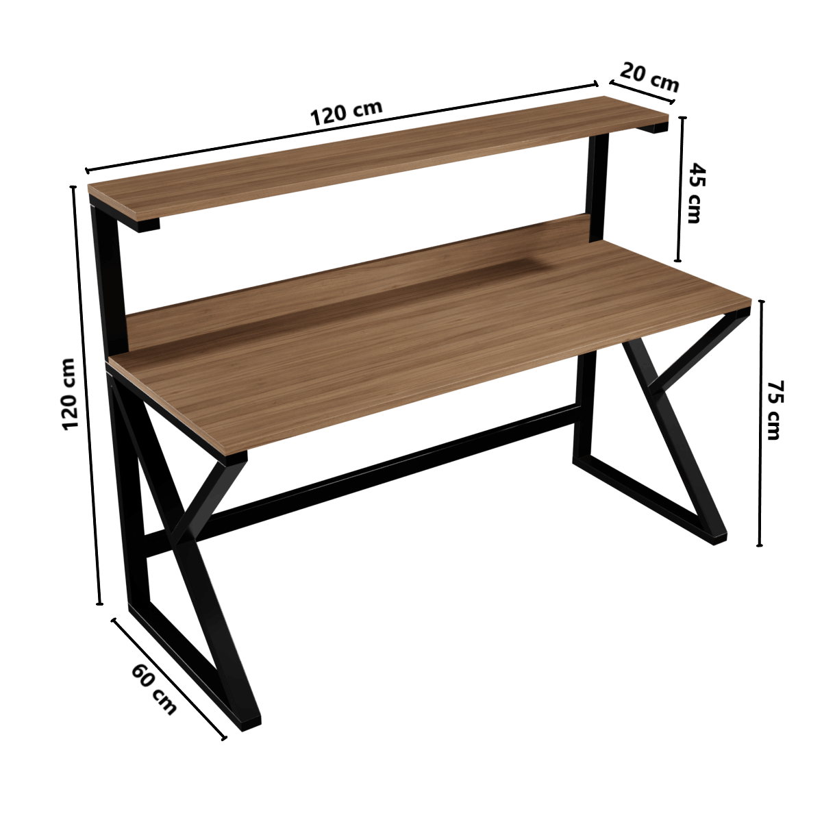Bali Computer Table by Riyan Luxiwood.