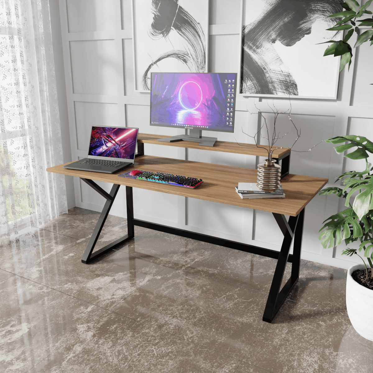 Meja Study Table By Riyan Luxiwood