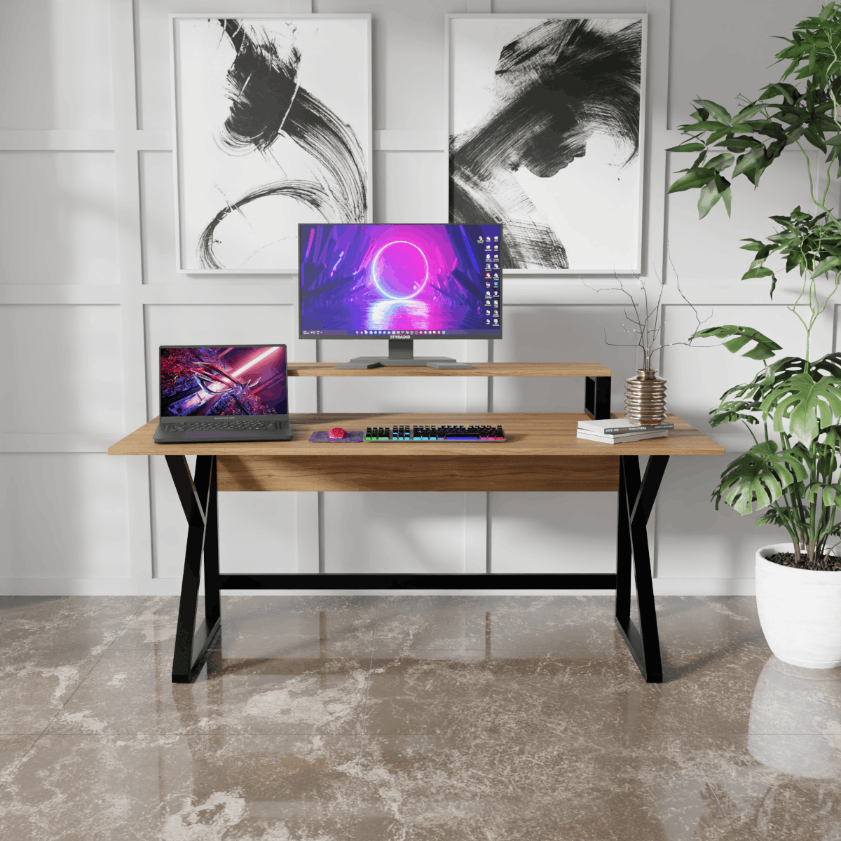 Meja Study Table By Riyan Luxiwood